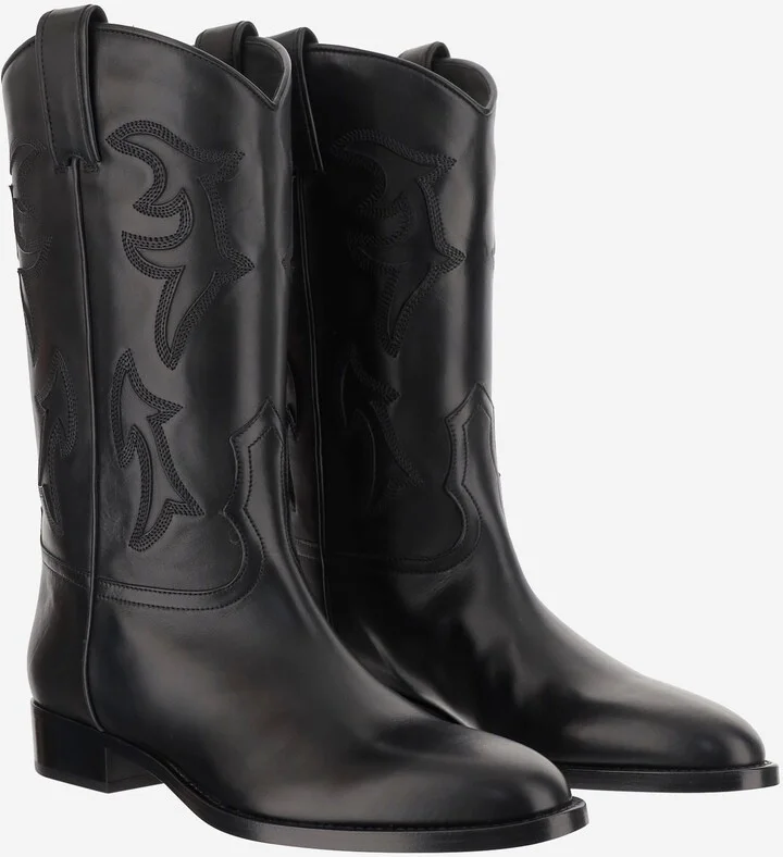Leather Sartore Boot - Image 2