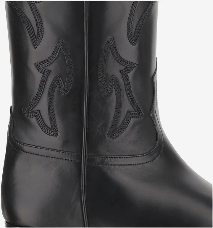Leather Sartore Boot - Image 4