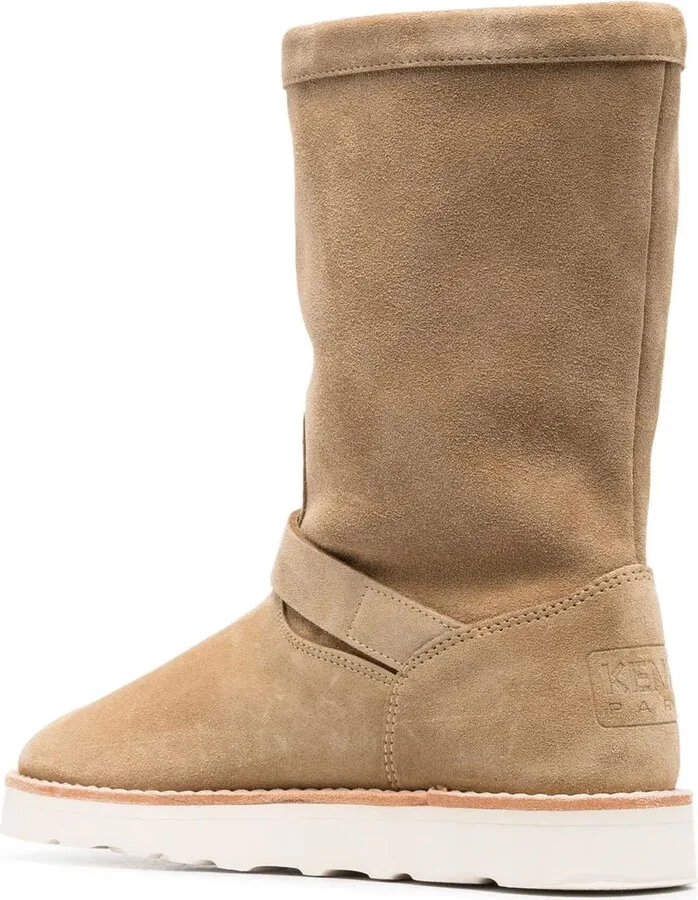 Leather Shearling Boots - Image 3