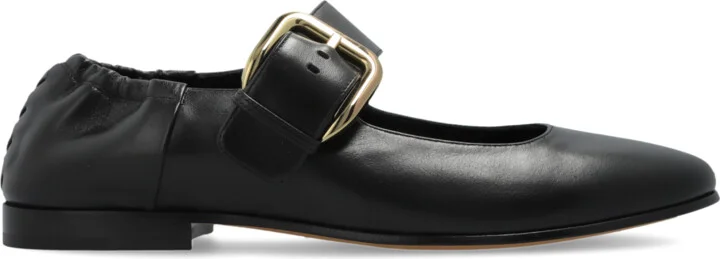 Leather Shoes `Astaire`, , - Black