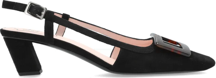 Leather Shoes "Belle", , - Black