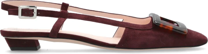 Leather Shoes `Belle`, , - Purple