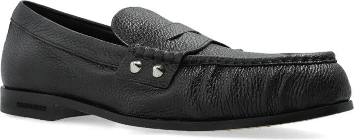Leather Shoes, , - Black - Image 2