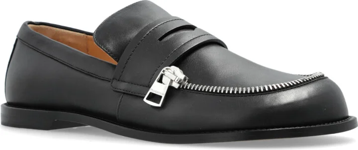 Leather Shoes, , - Black - Image 2