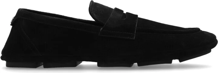 Leather Shoes, , - Black
