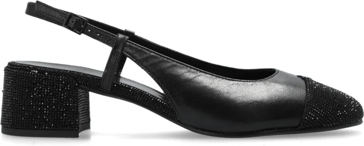 Leather Shoes, , - Black