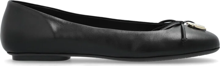 Leather Shoes, , - Black