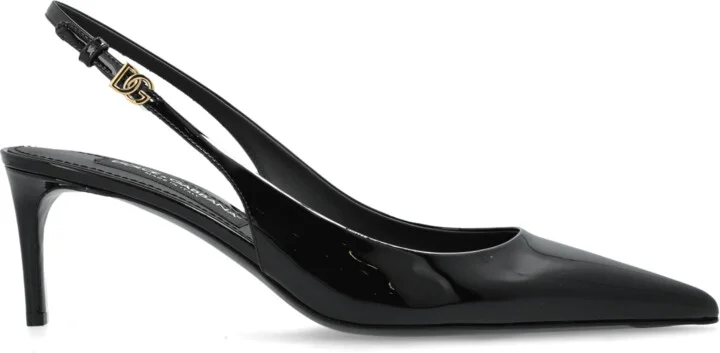 Leather Shoes, , - Black