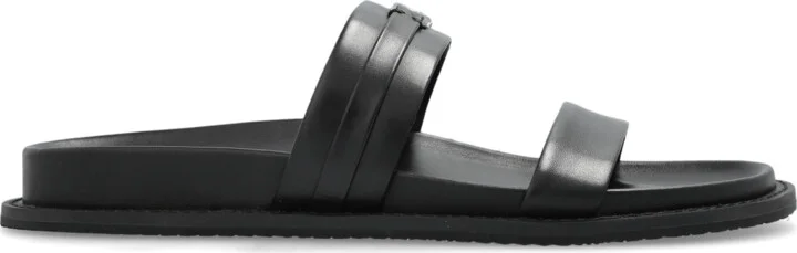Leather Shoes, , - Black