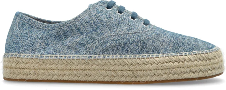 Leather Shoes, , - Blue