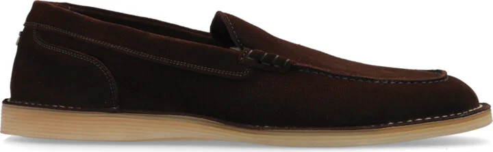 Leather Shoes By , , - Brown