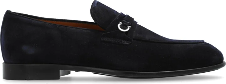 Leather Shoes 'Desio', , Navy - Blue