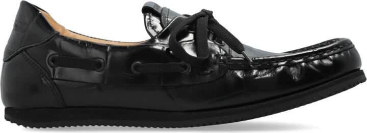 Leather Shoes Les Batto, , - Black