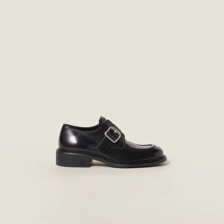 Leather shoes with buckle - Image 2