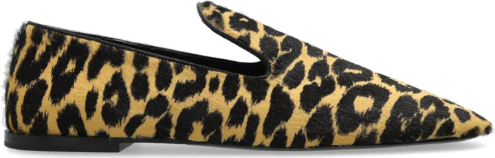 Leather Shoes, , - Yellow