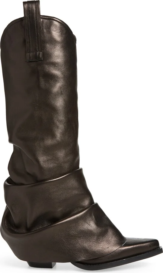 Leather Sleeve Cowboy Boot - Image 3