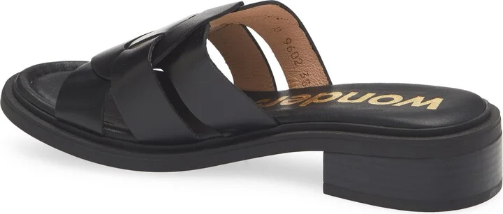 Leather Slide Sandal - Image 2