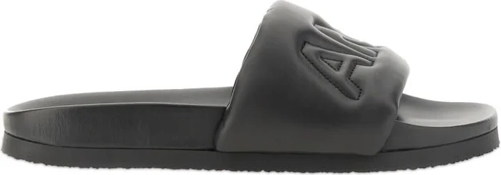 Leather Slide Sandal