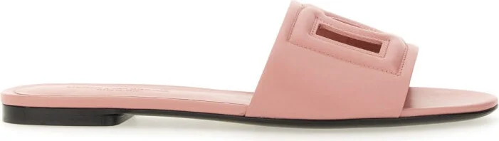 Leather Slide Sandal