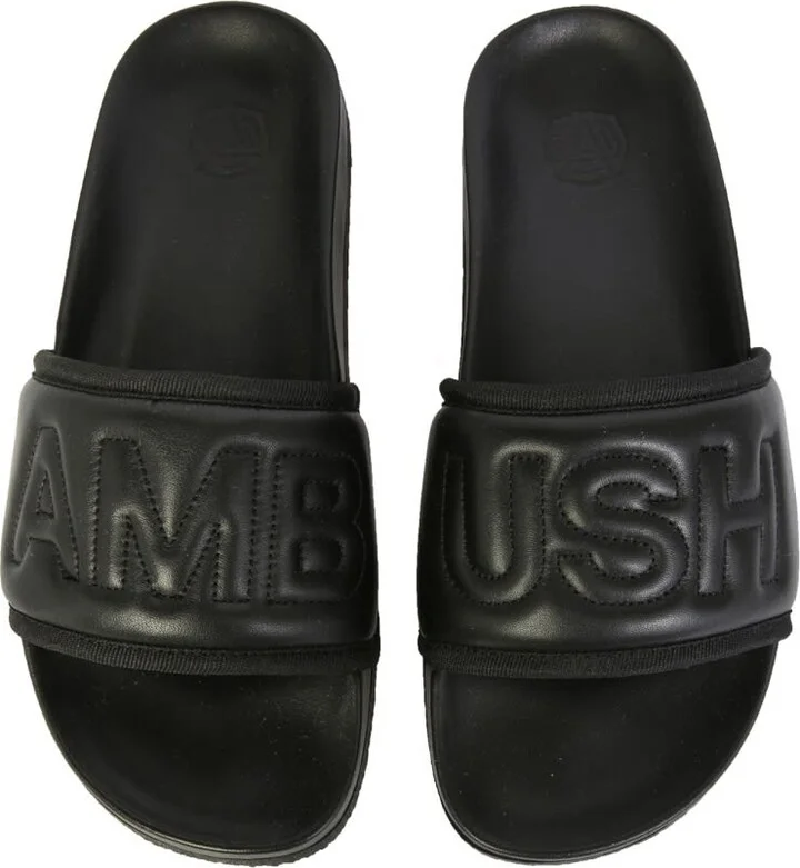 Leather Slide Sandals - Image 2