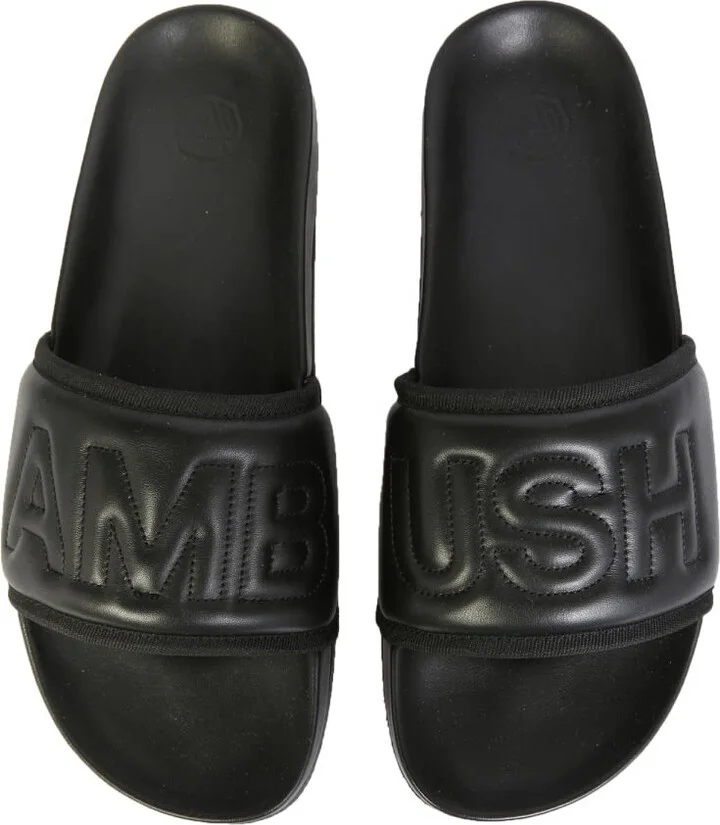 Leather Slide Sandals - Image 2