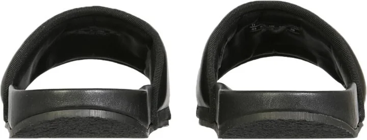 Leather Slide Sandals - Image 3