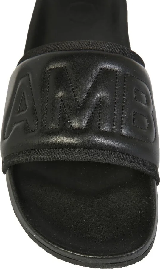 Leather Slide Sandals - Image 4