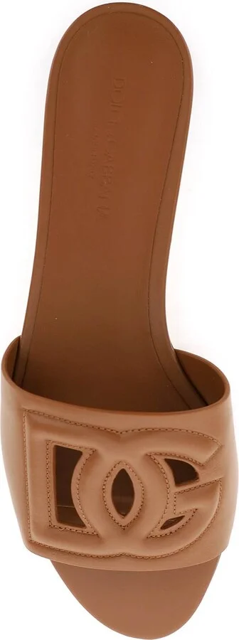 Leather Sliders With Logo - Image 2
