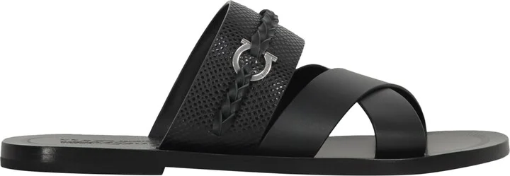 Leather Slides