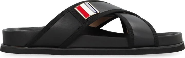 Leather Slides