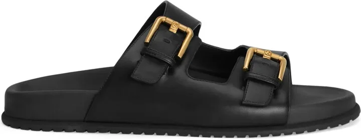 Leather Slides