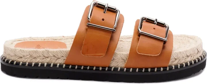 Leather Slides