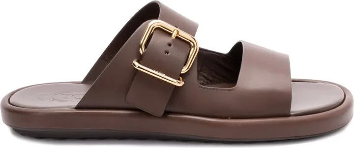 Leather Slides