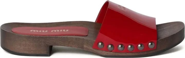 Leather Slides
