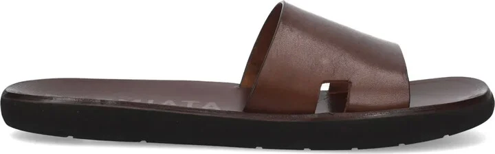 Leather Slides