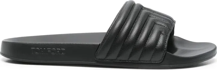 Leather Slides