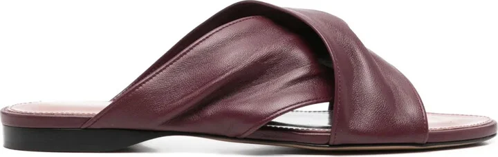 Leather Slides