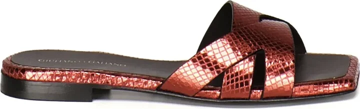 Leather Slides