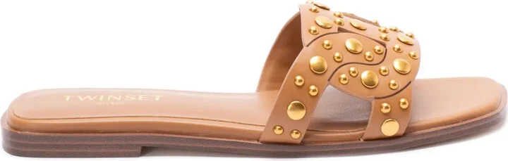 Leather Slides