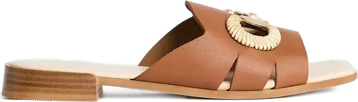 Leather Slides