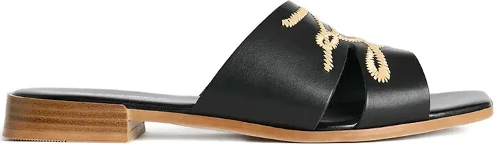 Leather Slides
