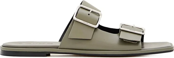 Leather Slides