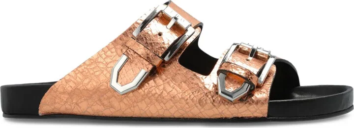 Leather Slides