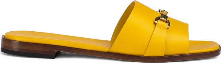 Leather Slides
