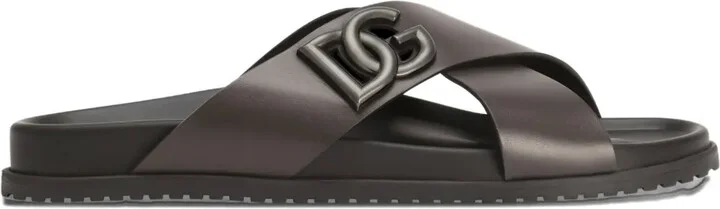 Leather Slides
