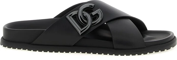 Leather Slides