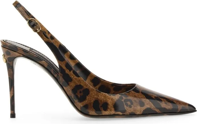 Leather Sling Back