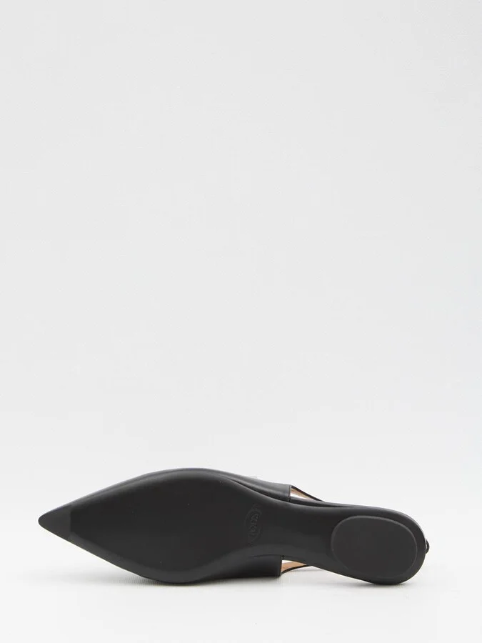 Leather Slingback Ballerinas - Image 4