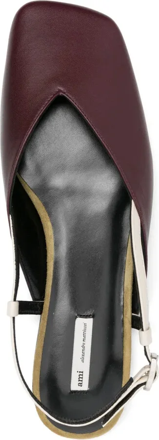 Leather Slingback Ballet Flats - Image 4