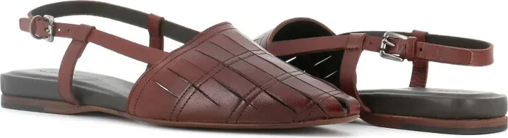 Leather Slingback Flats - Image 2